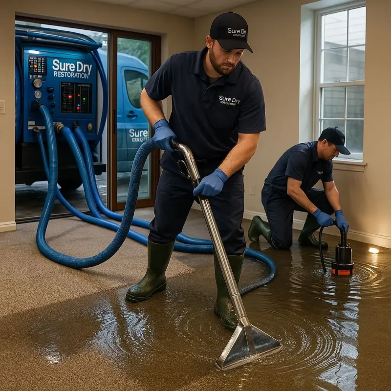 Water Extraction and Removal process in East Village, NY